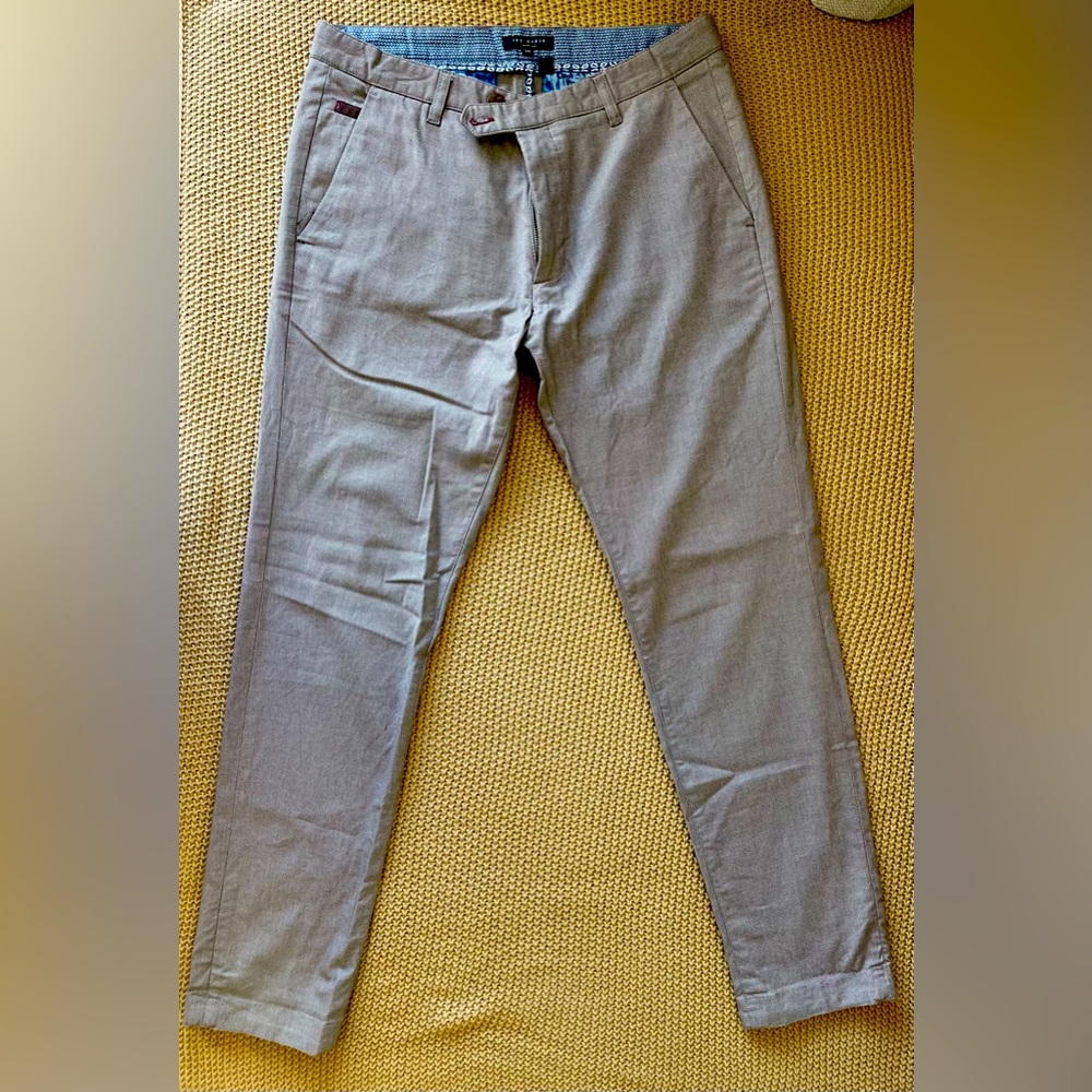 Ted Baker Size 32 Beige Pants